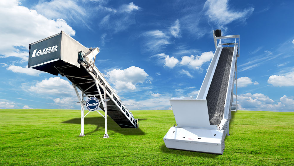 Laird Manufacturing New Equipment Belt Conveyors.