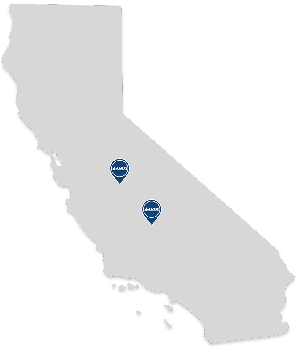 Laird Manufacturing California Locations Merced and Tulare California